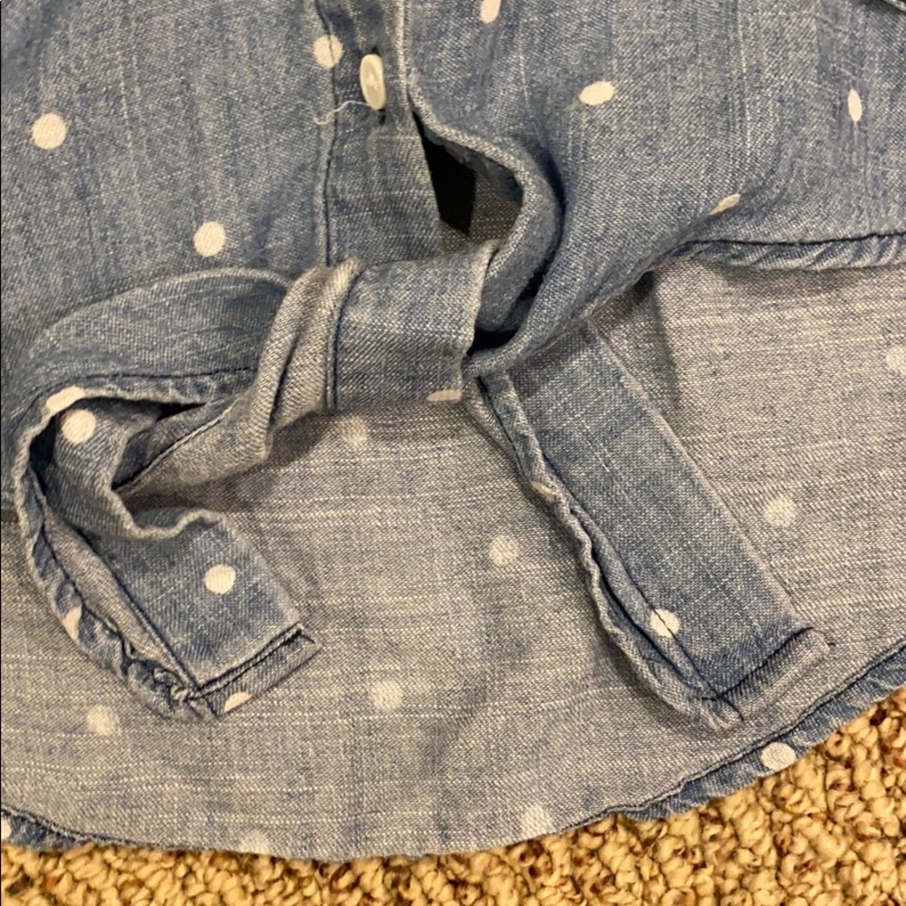 Rails tie front button down - Picture 3 of 4